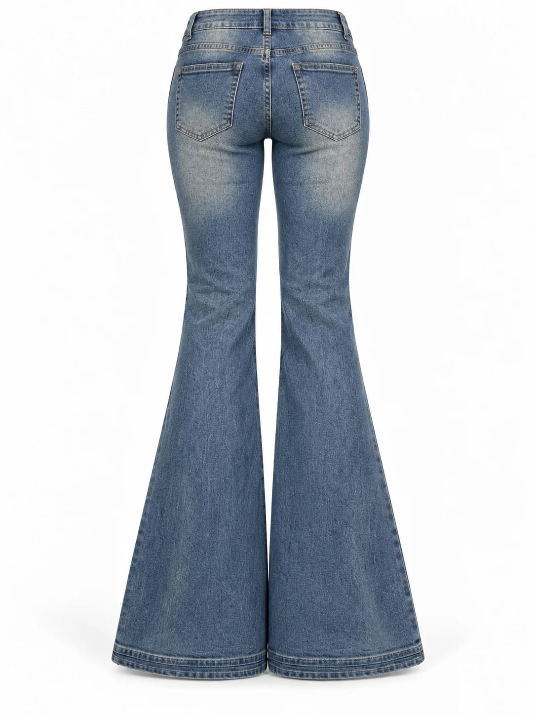 Wildflower Embroidered Flare Jeans
