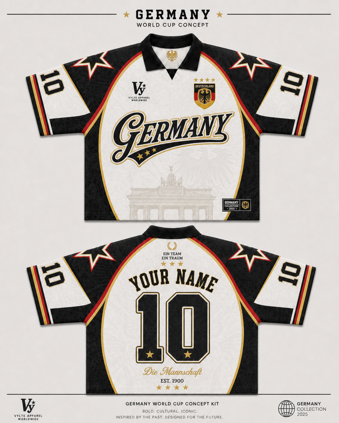 Vylte Germany Retro Jersey