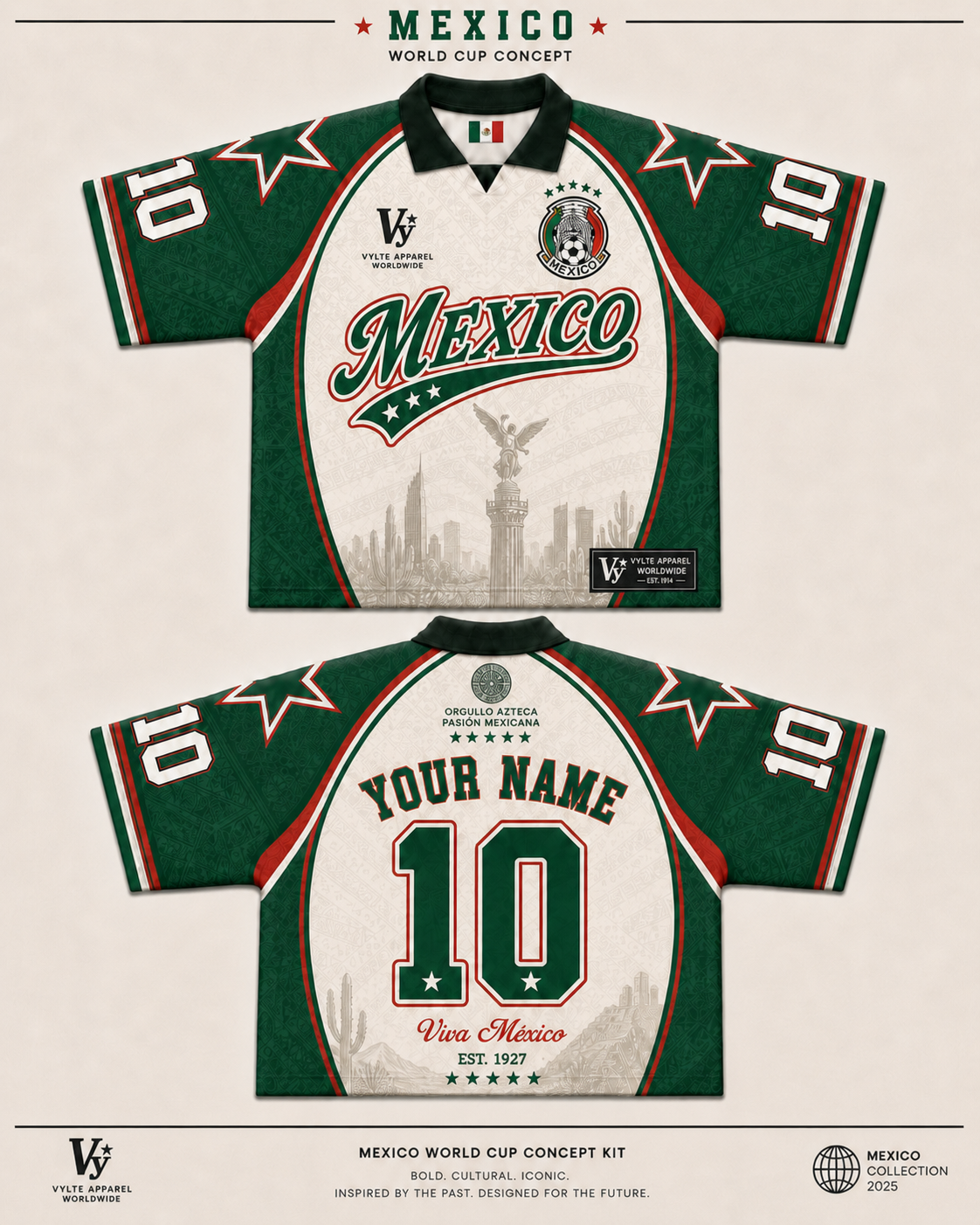 Vylte Mexico Retro Jersey