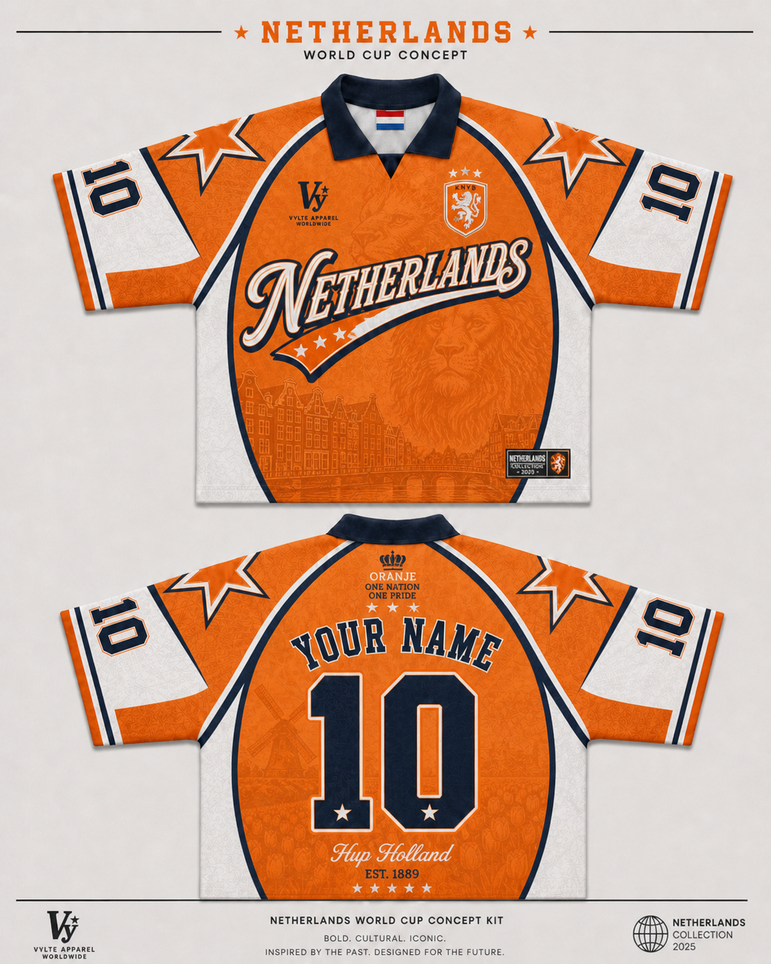 Vylte Netherlands Retro Jersey