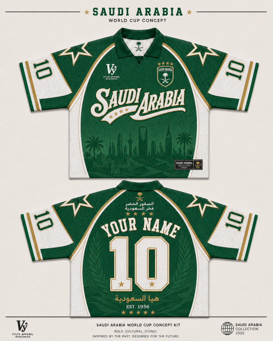 Vylte Saudi Arabia Retro Jersey