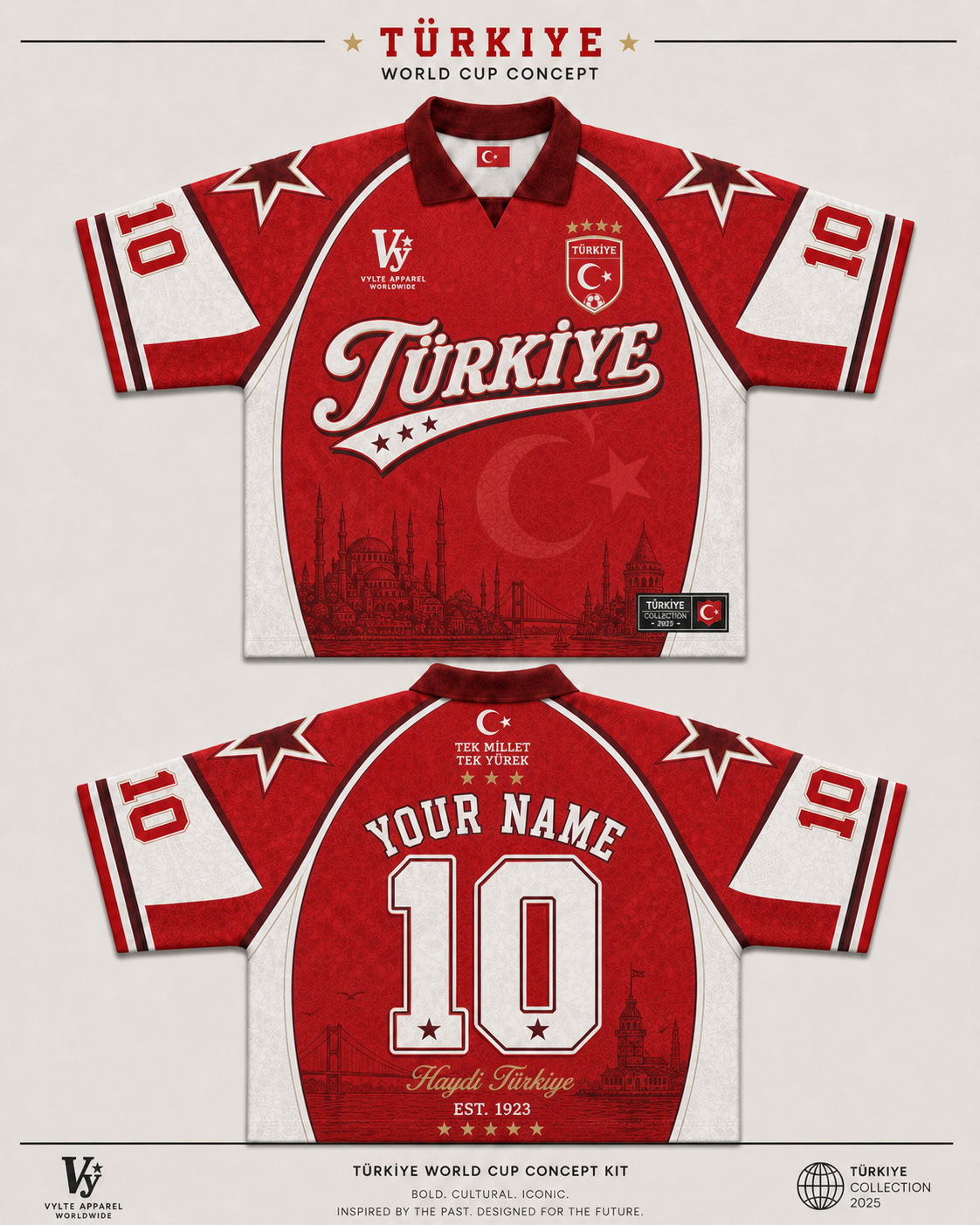 Vylte Türkiye Retro Jersey